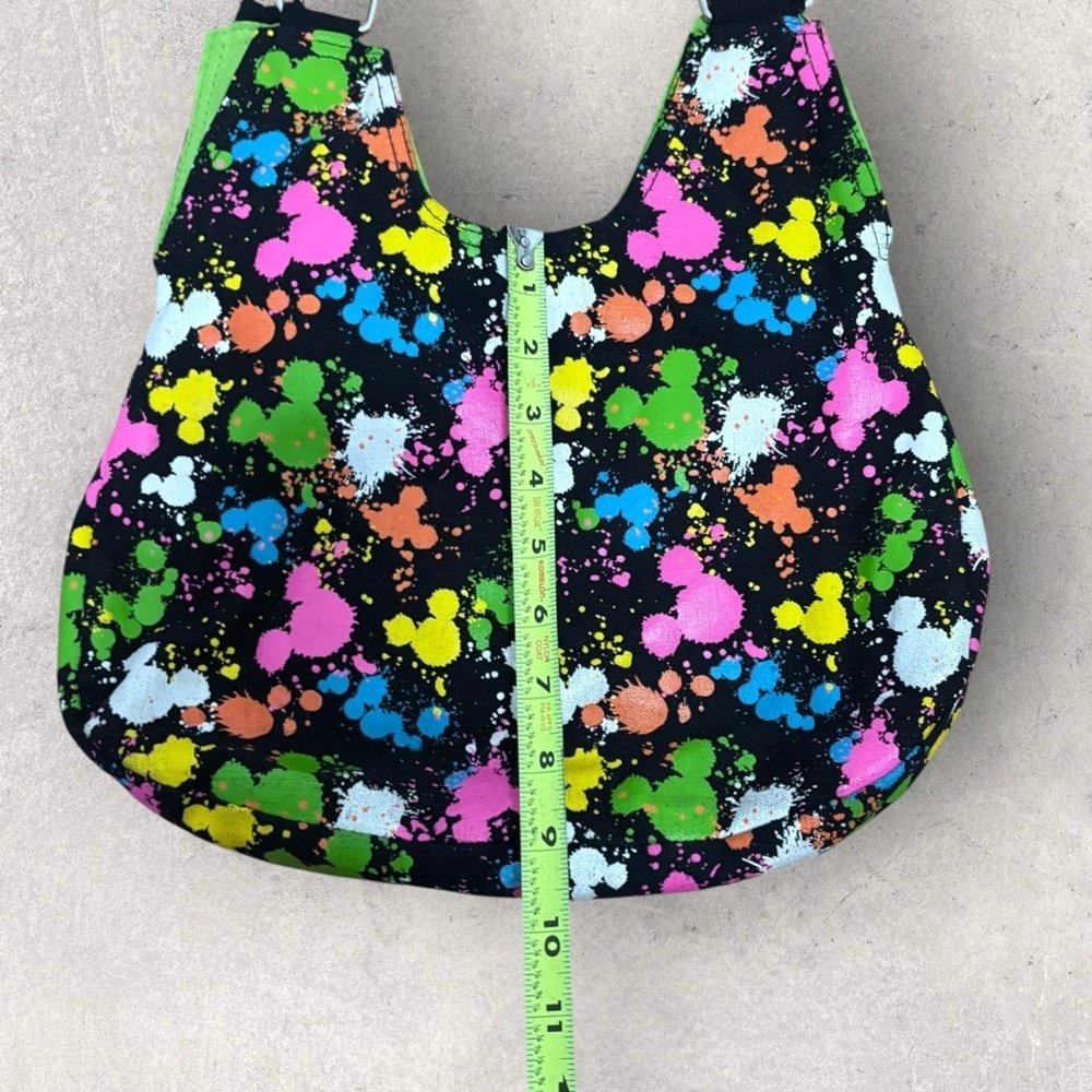 Y2K Disney parks paint splatter Mickey shoulder bag - Picture 7 of 7